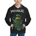 thumbnail image 1 of Youth NinJago Hoodies Boys & Girls Hooded Sweatshirt Over 7 Years Kids Pullover Long Sleeve Hoody Tops, 1 of 5