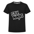 thumbnail image 1 of Youth Ninja Kidz Shirt – Soft Cotton Graphic Tee with Action Ninja Characters – Unisex Clothing for Boys and Girls, 1 of 4