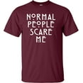 thumbnail image 1 of Youth Normal People Scare Me T-Shirt, 1 of 1