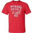 thumbnail image 1 of Youth Normal People Scare Me T-Shirt, 1 of 1