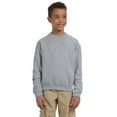thumbnail image 1 of Youth NuBlend® Fleece Crew - OXFORD - L, 1 of 5