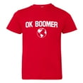 thumbnail image 1 of Youth OK Boomer Climate #okboomer Earth Global Warming OKBoomerTee, 1 of 1