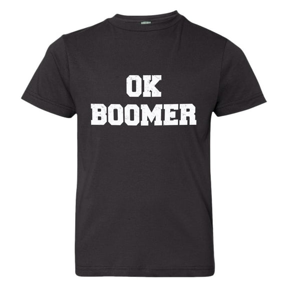 Youth OK Boomer Distressed Climate #okboomer Global Warming Shirt HQ Tee