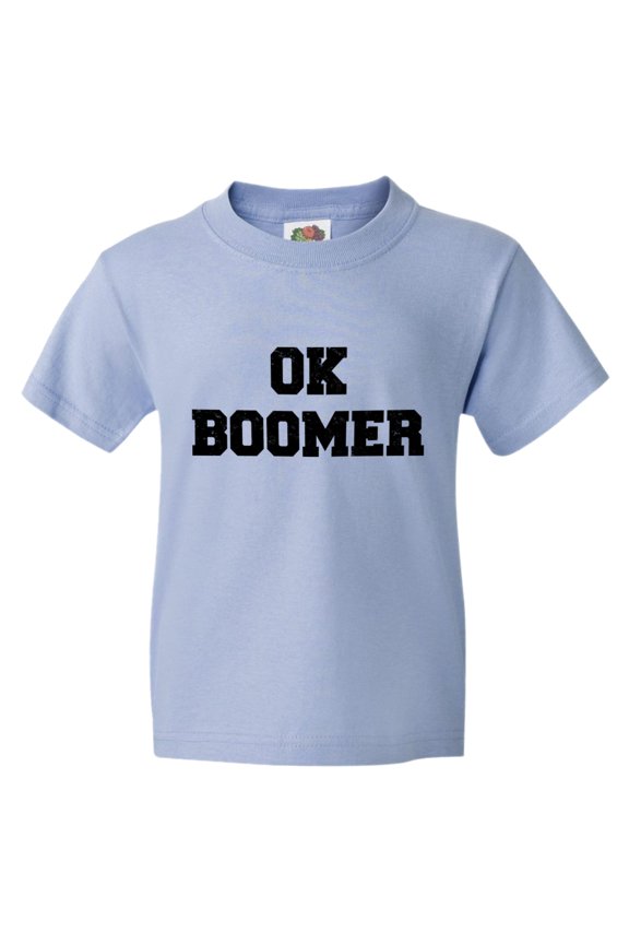 Youth OK Boomer Distressed Climate #okboomer Global Warming Tee