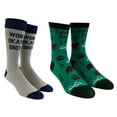 thumbnail image 1 of Youth Okayest Brother and Brother Bear Socks Funny Bundle 2-Pack, 1 of 6