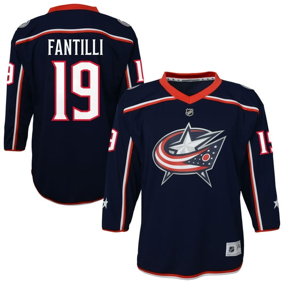 Youth-Outerstuff Adam Fantilli Blue Columbus Blue Jackets Alternate Replica Player Jersey