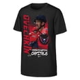 thumbnail image 1 of Youth Outerstuff Alexander Ovechkin Black Washington Capitals Playmaker T-Shirt, 1 of 1