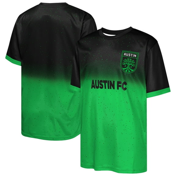 Youth Outerstuff Black Austin FC Stalwart Defender T-Shirt