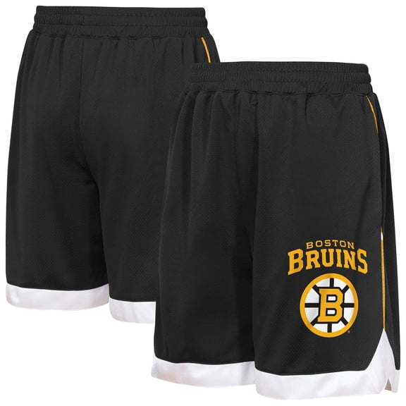 Youth Outerstuff Black Boston Bruins All Star Shorts
