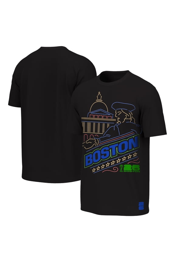 Youth Outerstuff Black FIFA World Cup 2026 Boston Neon City Night T-Shirt