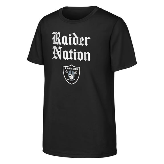 Youth Outerstuff Black Las Vegas Raiders Team Spirit T-Shirt