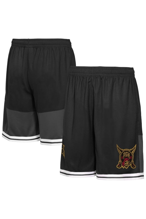Youth Outerstuff  Black Pittsburgh Pirates 2026 City Connect Crew Fashion Shorts
