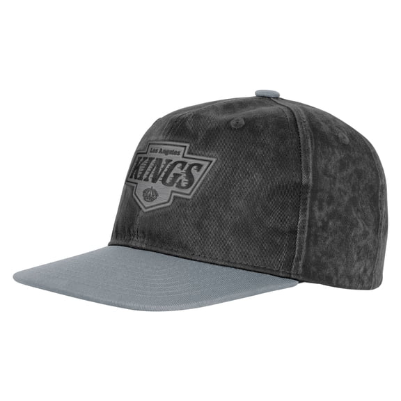 Youth Outerstuff Black/Silver Los Angeles Kings True Retro Deadstock Adjustable Hat