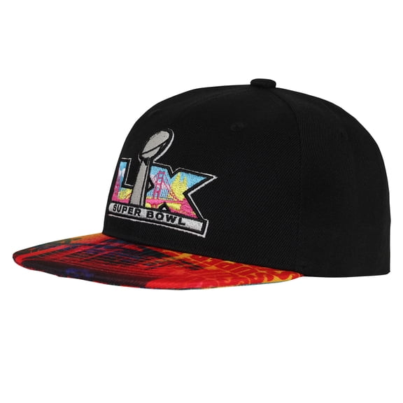 Youth Outerstuff  Black Super Bowl LX Deadstock Snapback Hat