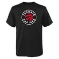 thumbnail image 1 of Youth Outerstuff Black Toronto Raptors Primary Logo T-Shirt, 1 of 1