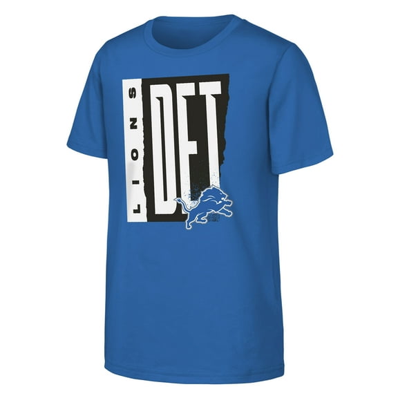Youth Outerstuff Blue Detroit Lions Tear It Up T-Shirt