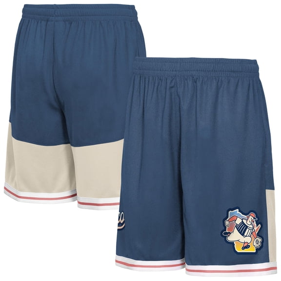 Youth Outerstuff Blue Milwaukee Brewers 2026 City Connect Crew Fashion Shorts