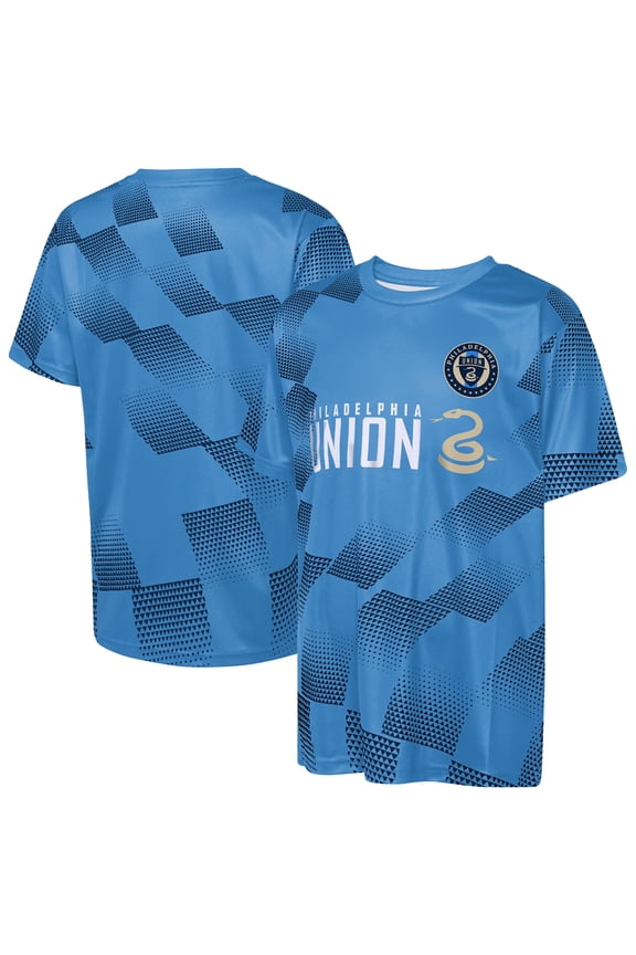 Youth Outerstuff  Blue Philadelphia Union Sheer Thrill T-Shirt