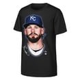 thumbnail image 1 of Youth Outerstuff Bobby Witt Jr. Black Kansas City Royals Headliner T-Shirt, 1 of 1