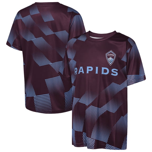Youth Outerstuff Burgundy Colorado Rapids Sheer Thrill T-Shirt
