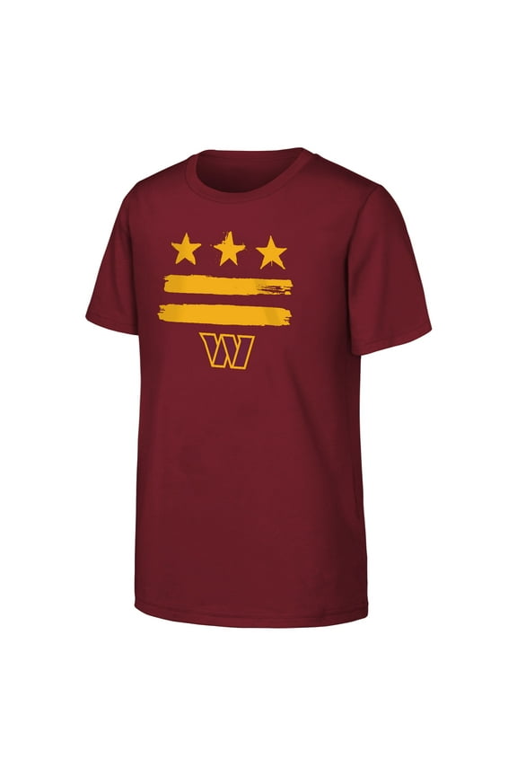 Youth Outerstuff Burgundy Washington Commanders Team Spirit T-Shirt