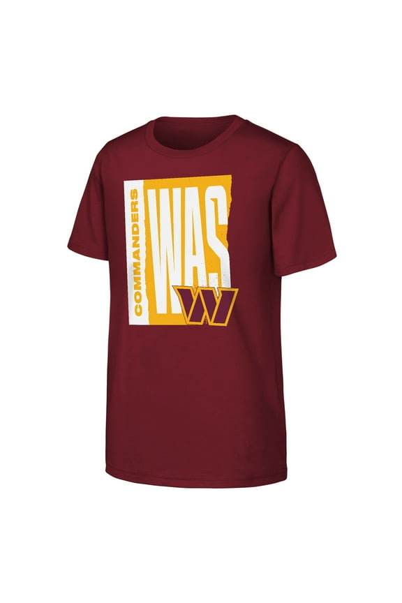 Youth Outerstuff Burgundy Washington Commanders Tear It Up T-Shirt