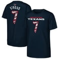 thumbnail image 1 of Youth Outerstuff C.J. Stroud Navy Houston Texans Mainliner Drip Player Name & Number T-Shirt, 1 of 3