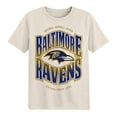 thumbnail image 1 of Youth Outerstuff Cream Baltimore Ravens Huddle T-Shirt, 1 of 1