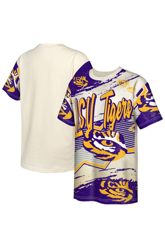 Youth Outerstuff Cream LSU Tigers Make Noise T-Shirt