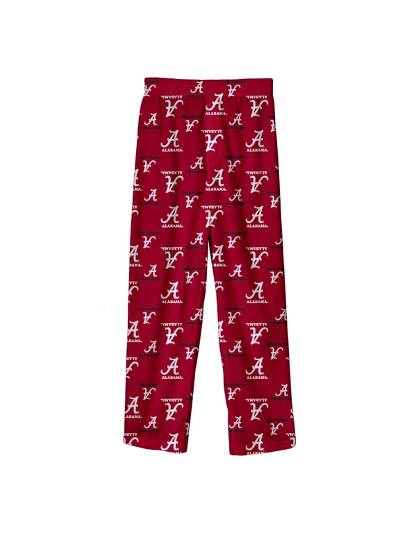 Youth Outerstuff Crimson Alabama Crimson Tide All-Over Team Logo Pants