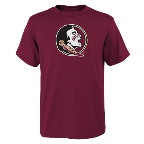 Youth Outerstuff Garnet Florida State Seminoles Primary Logo T-Shirt