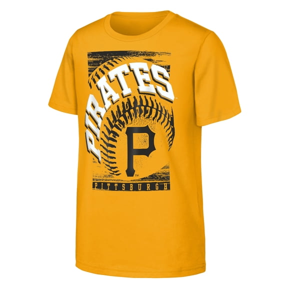 Youth Outerstuff Gold Pittsburgh Pirates Speed Pitch T-Shirt