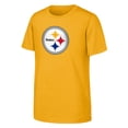 thumbnail image 1 of Youth Outerstuff Gold Pittsburgh Steelers Primary Logo T-Shirt, 1 of 1