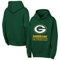 thumbnail image 1 of Youth Outerstuff  Green Green Bay Packers Back to Basics Hoodie, 1 of 3