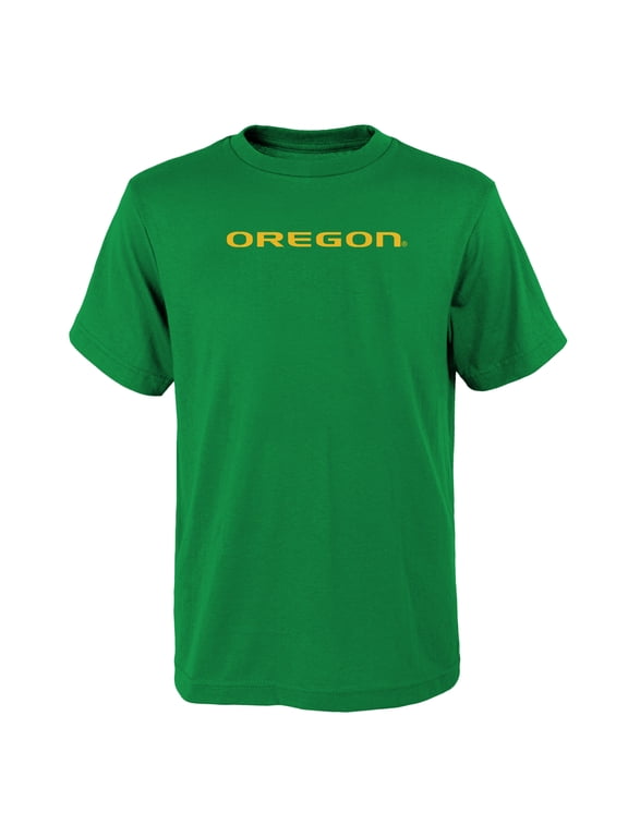 Youth Outerstuff Green Oregon Ducks Primary Logo T-Shirt