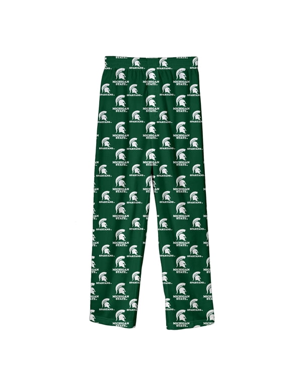 Youth Outerstuff Hunter Green Michigan State Spartans Team Pants