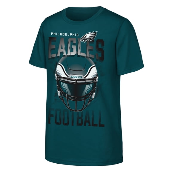 Youth Outerstuff Midnight Green Philadelphia Eagles Full Gear T-Shirt