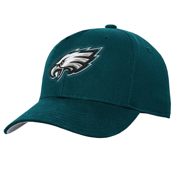 Youth Outerstuff Midnight Green Philadelphia Eagles Pre-Curved Snapback Hat