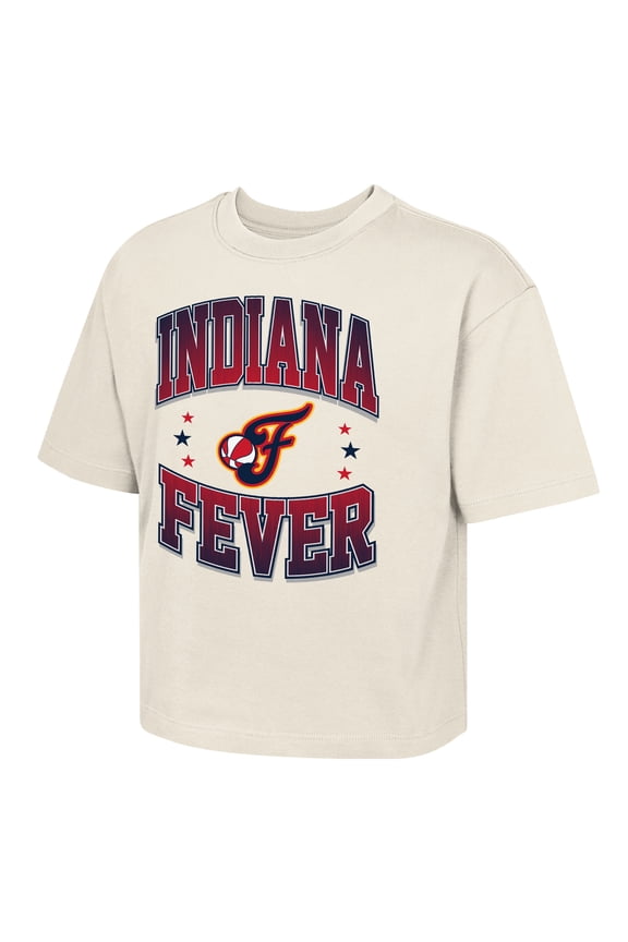 Youth Outerstuff  Natural Indiana Fever Unbeatable Boxy T-Shirt