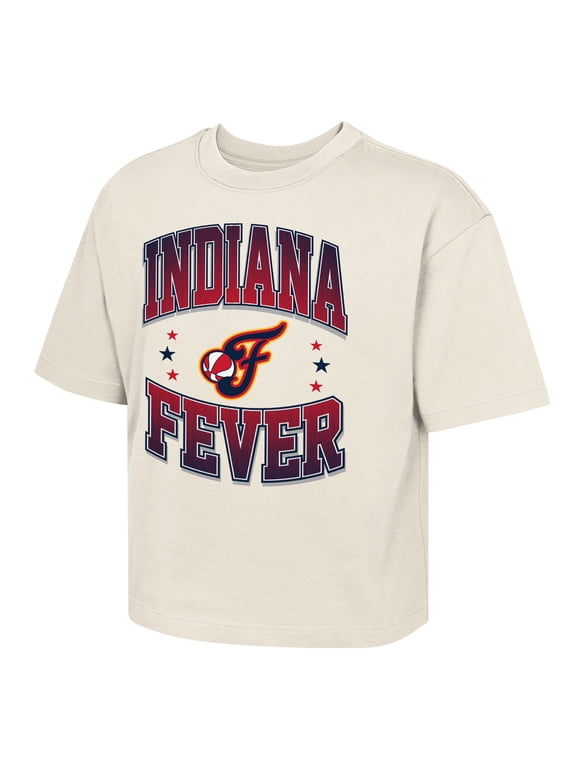 Youth Outerstuff Natural Indiana Fever Unbeatable Boxy T-Shirt
