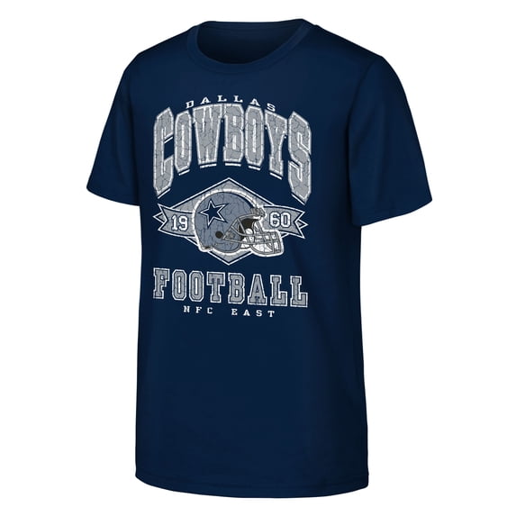Youth Outerstuff Navy Dallas Cowboys Kick Off T-Shirt