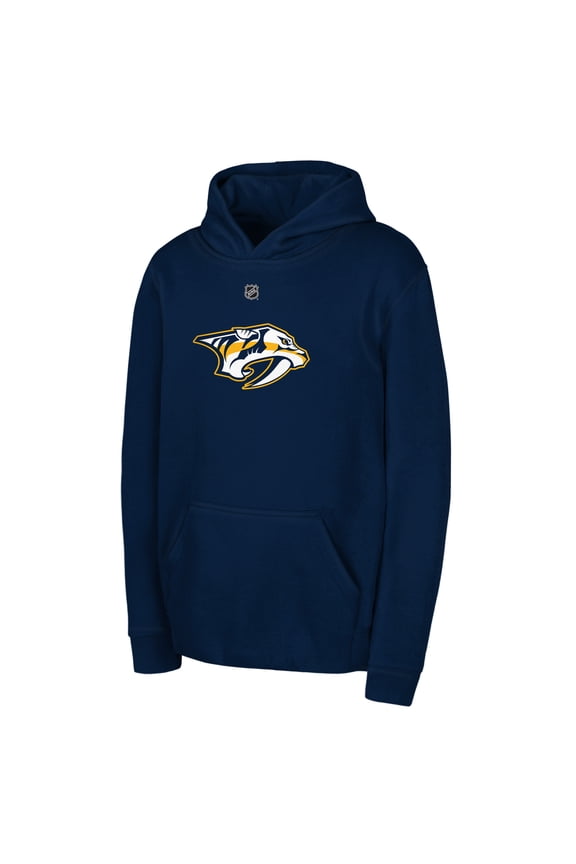 Youth Outerstuff-Navy Nashville Predators Primary Logo Pullover Hoodie