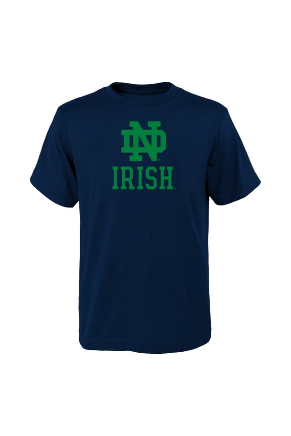 Youth Outerstuff Navy Notre Dame Fighting Irish Primary Logo T-Shirt