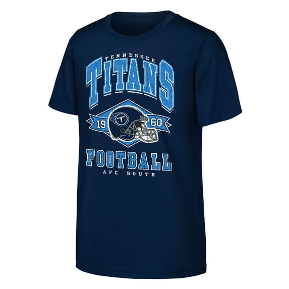Youth Outerstuff Navy Tennessee Titans Kick Off T-Shirt