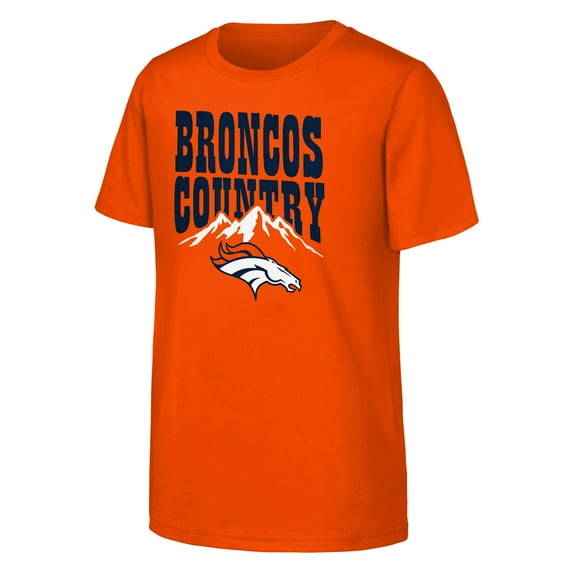 Youth Outerstuff Orange Denver Broncos Team Spirit T-Shirt