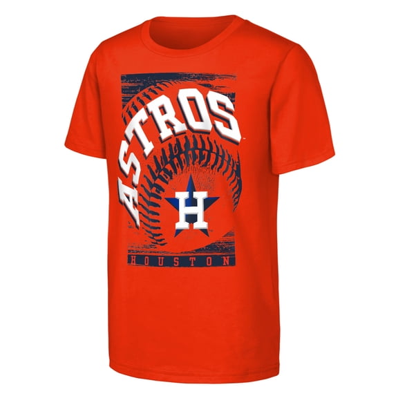 Youth Outerstuff Orange Houston Astros Speed Pitch T-Shirt