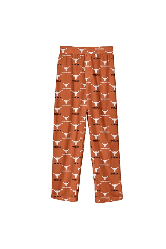 Youth Outerstuff Orange Texas Longhorns All-Over Team Logo Pants