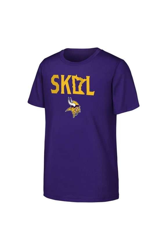 Youth Outerstuff Purple Minnesota Vikings Team Spirit T-Shirt