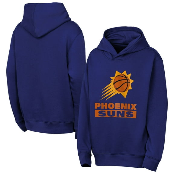 Youth Outerstuff Purple Phoenix Suns Back To The Basics Hoodie