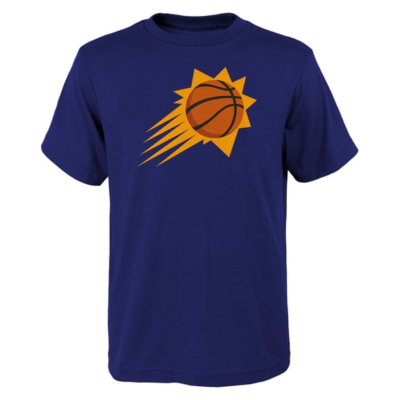 Youth Outerstuff Purple Phoenix Suns Primary Logo T-Shirt